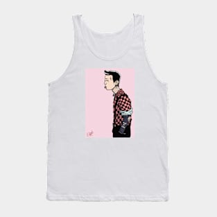 Punk Tattoo Skater Guy Tank Top